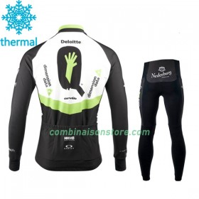 Combinaison Cycliste Hiver + Collant 2017 Dimension Data Enfant  N001